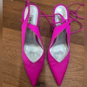 The Attico Fuchsia Heels